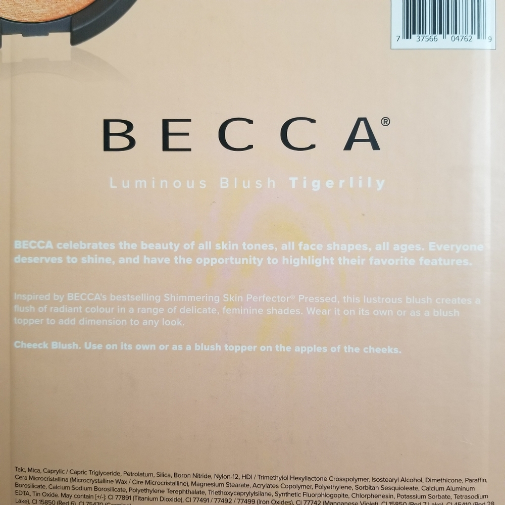 NIB BECCA Luminous Blush Tigerlilly Creamy Powder… - Picture 6 of 6